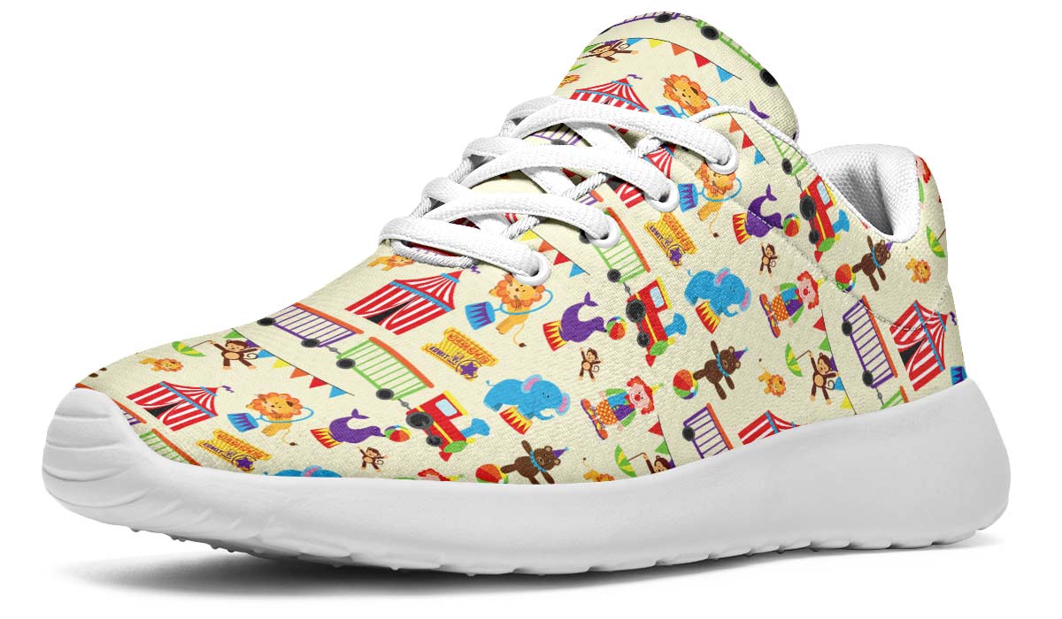 Circus Pattern Sneakers