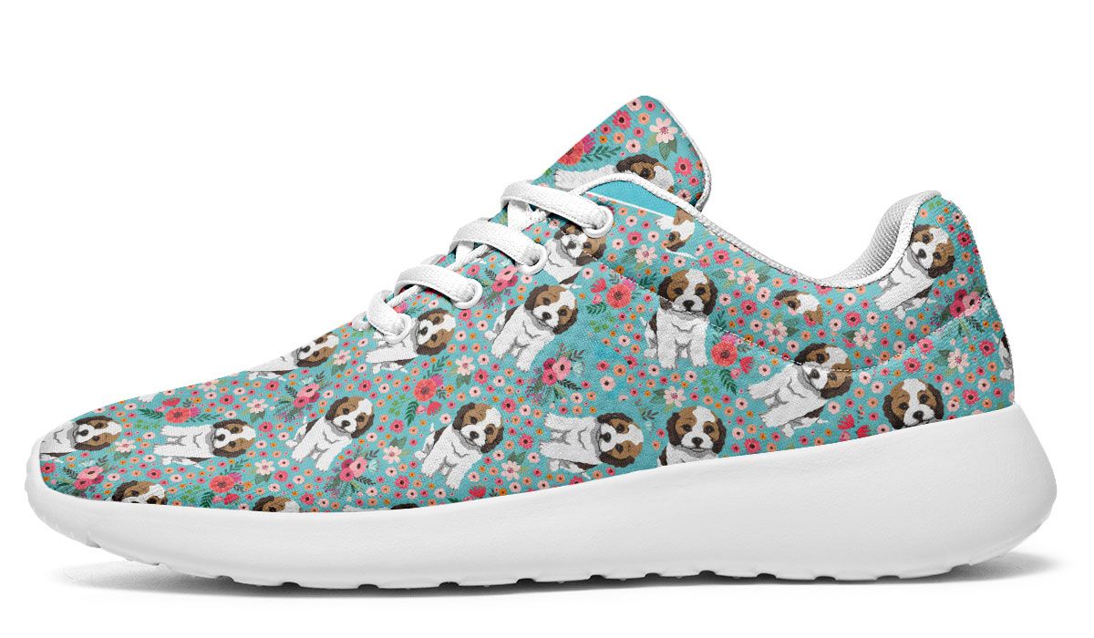 Cockapoo Flower Sneakers