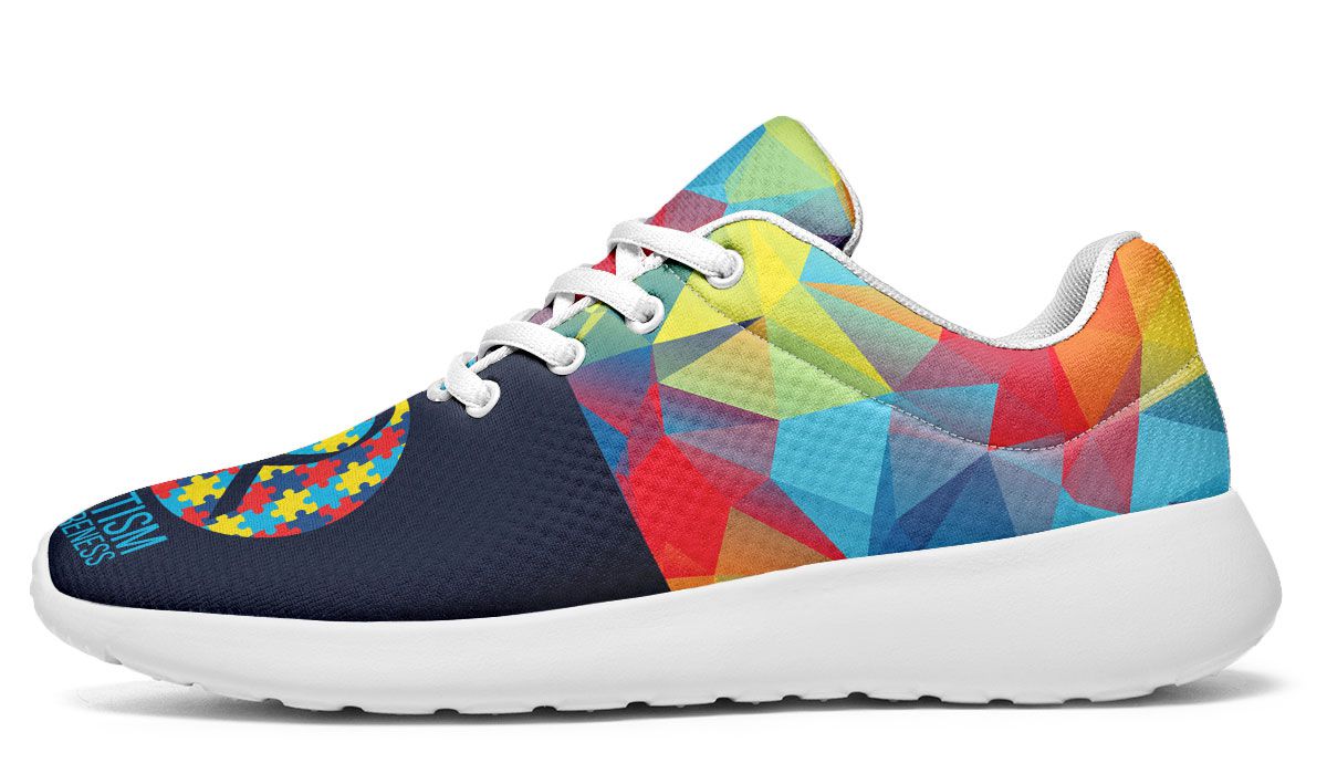 Colorful Autism Sneakers