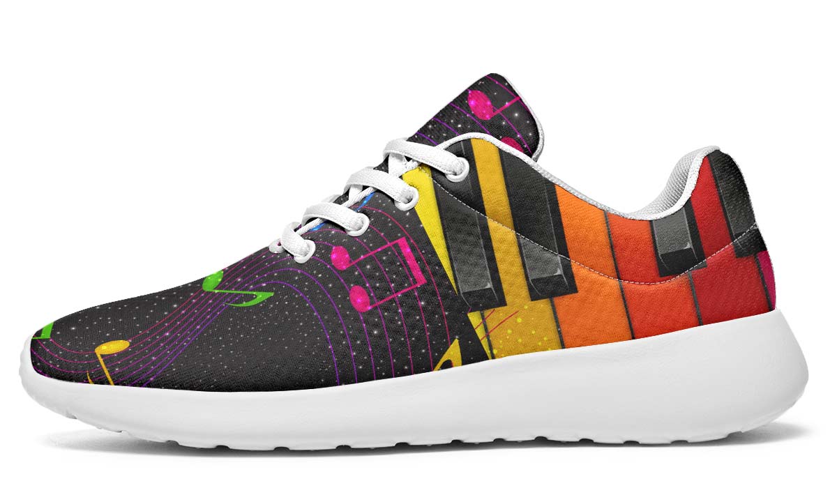 Colorful Piano Sneakers