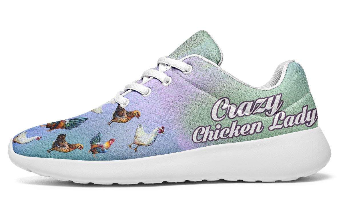 Crazy Chicken Lady Sneakers