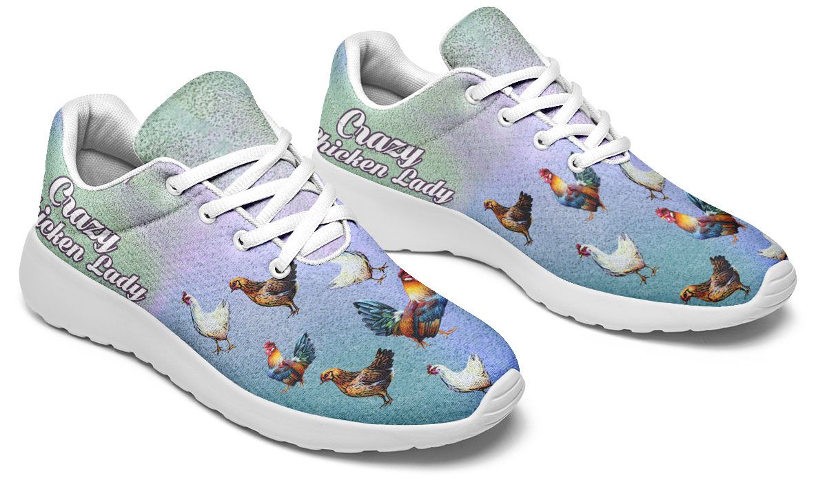 Crazy Chicken Lady Sneakers