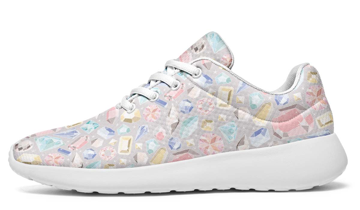 Diamond Pattern Sneakers