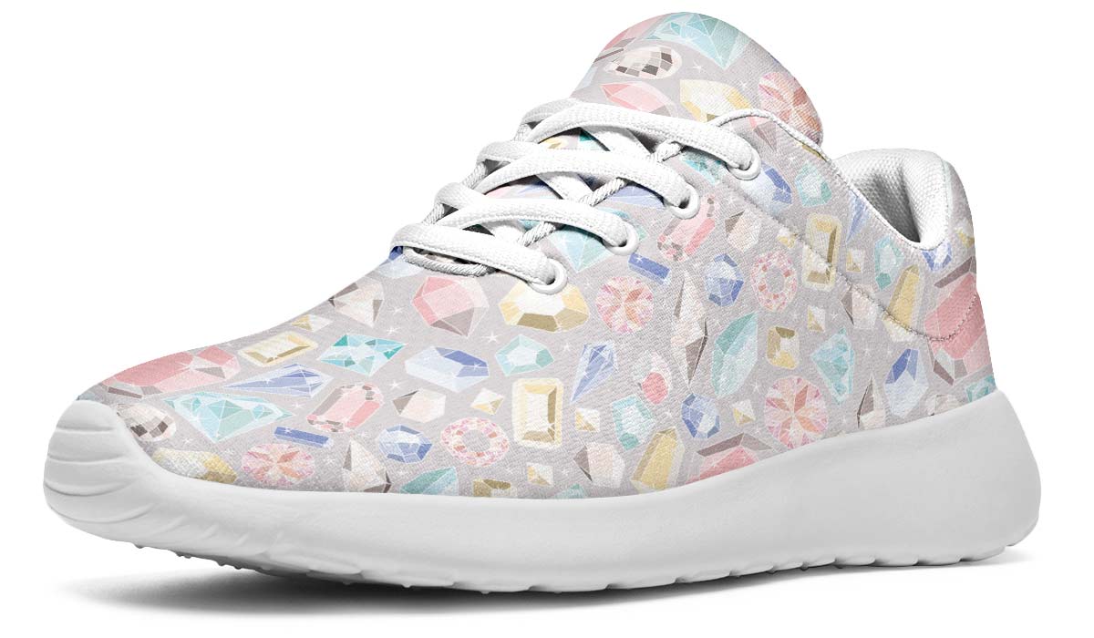 Diamond Pattern Sneakers