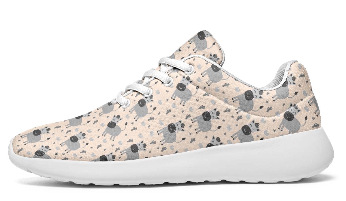 Donkey Pattern Sneakers