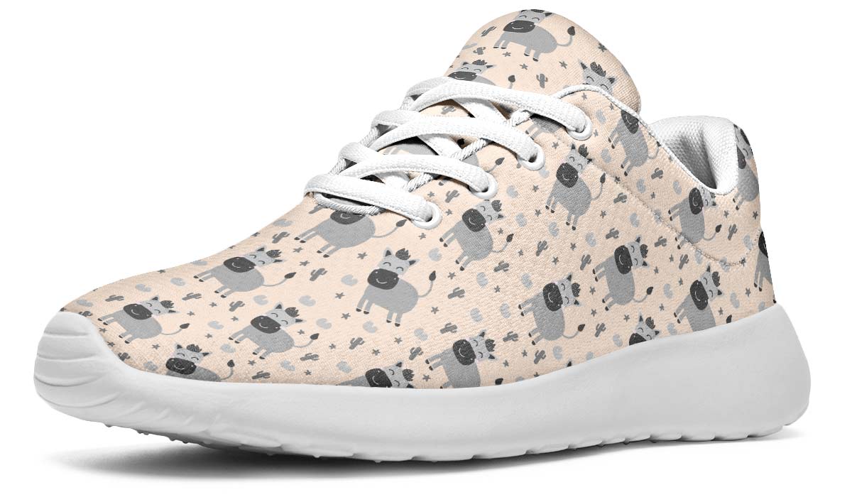 Donkey Pattern Sneakers