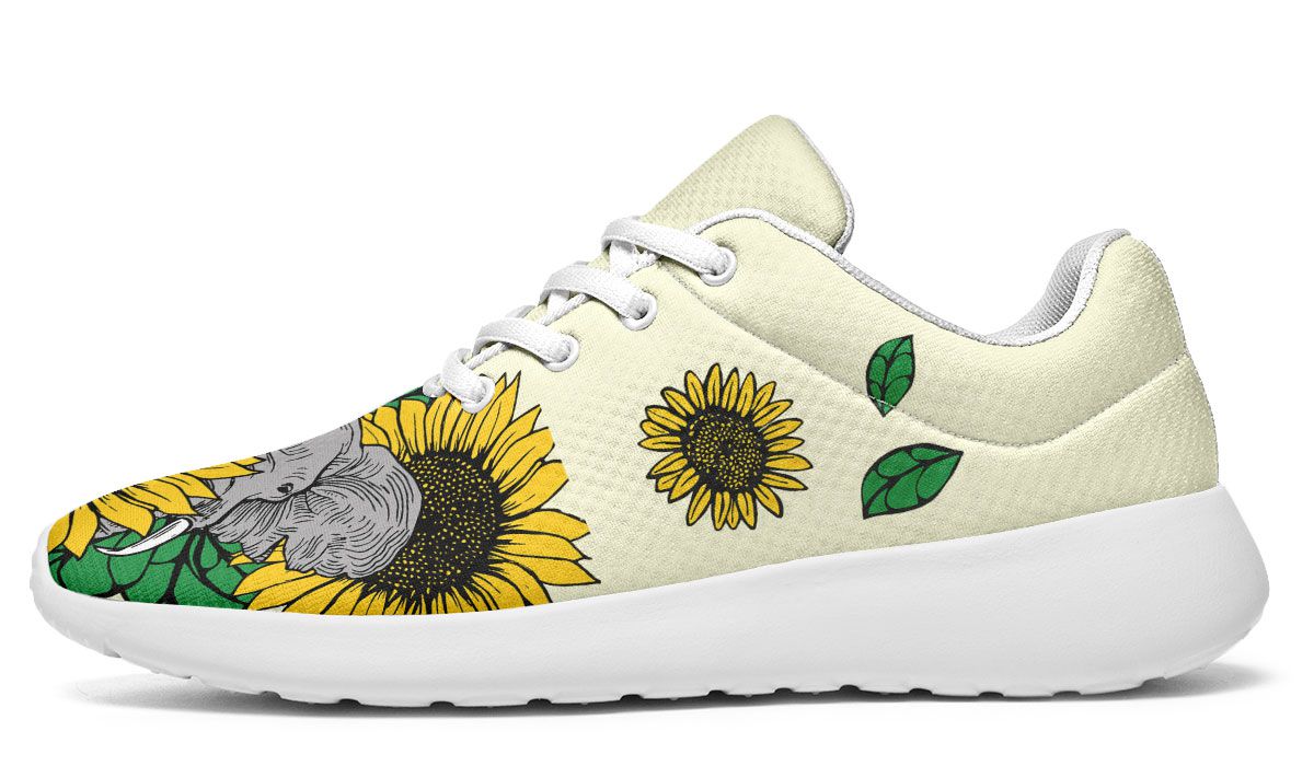 Elephant Sunflower Sneakers