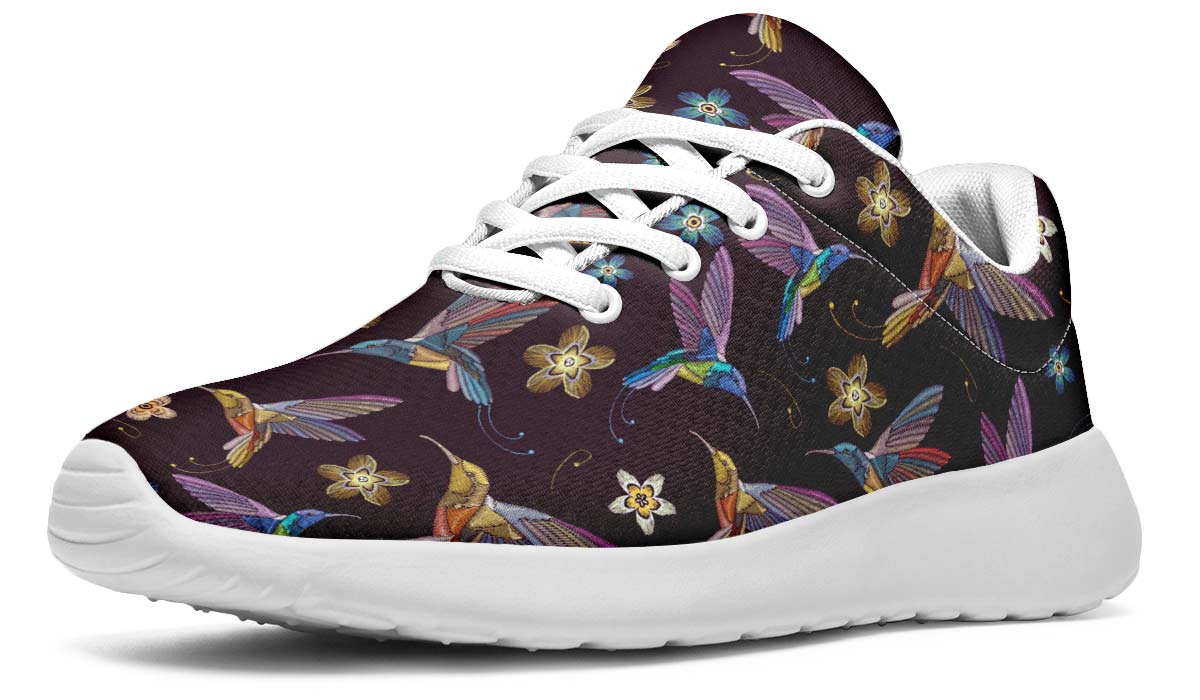 Embroidery Hummingbirds Sneakers