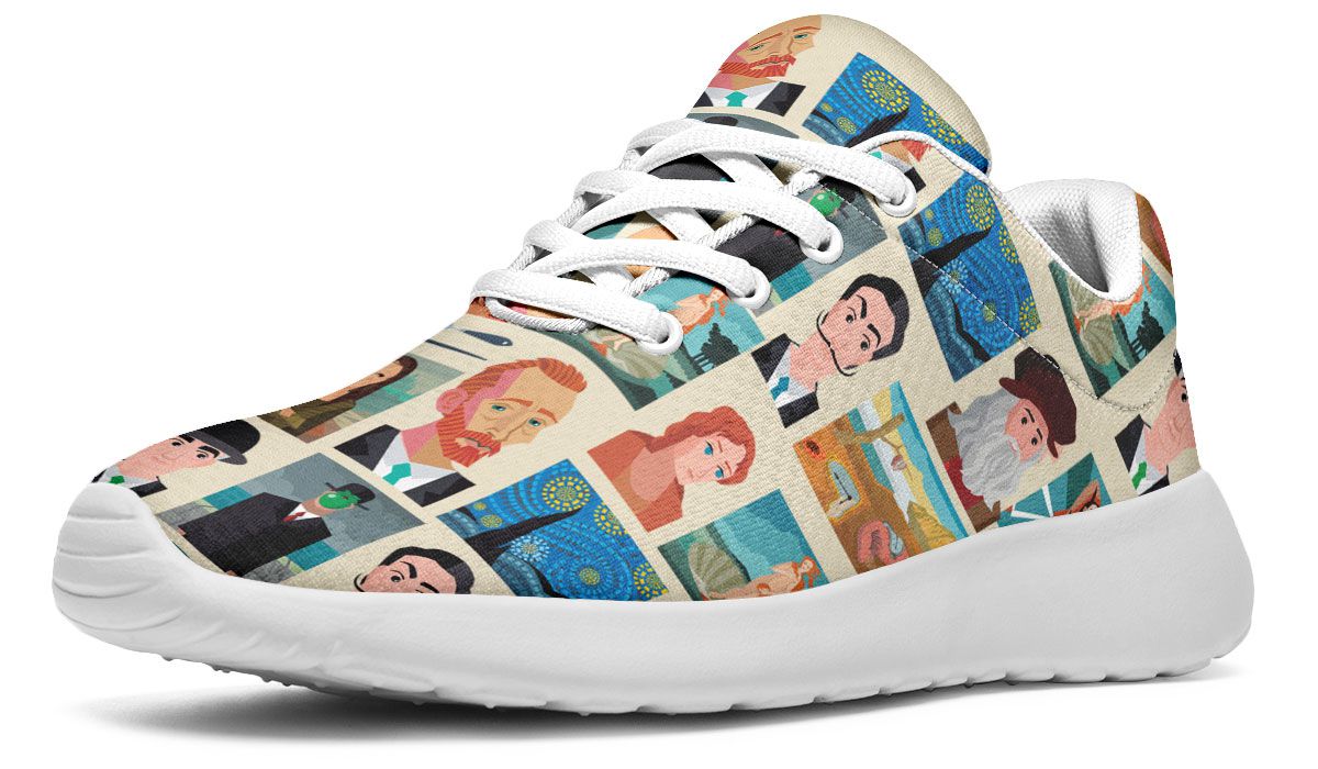 Famous Painters Athletic Sneakers