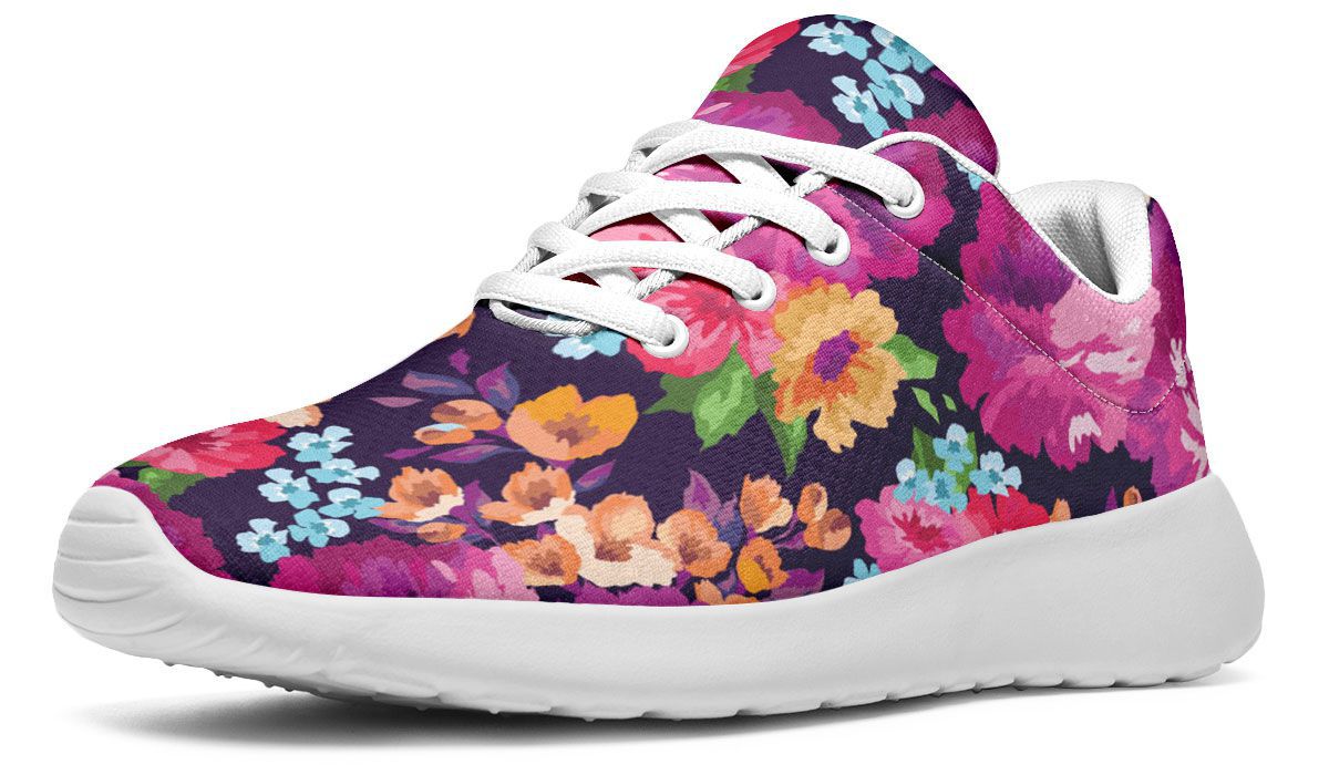 Womens floral 2024 running shoes