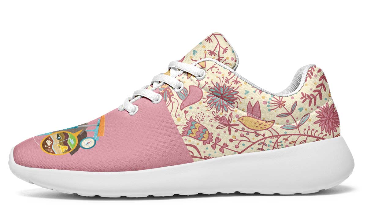 Floral Geology Sneakers