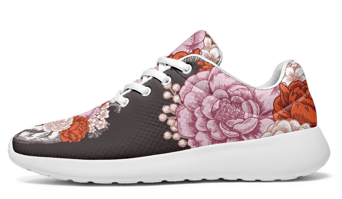 Floral Heart Sneakers