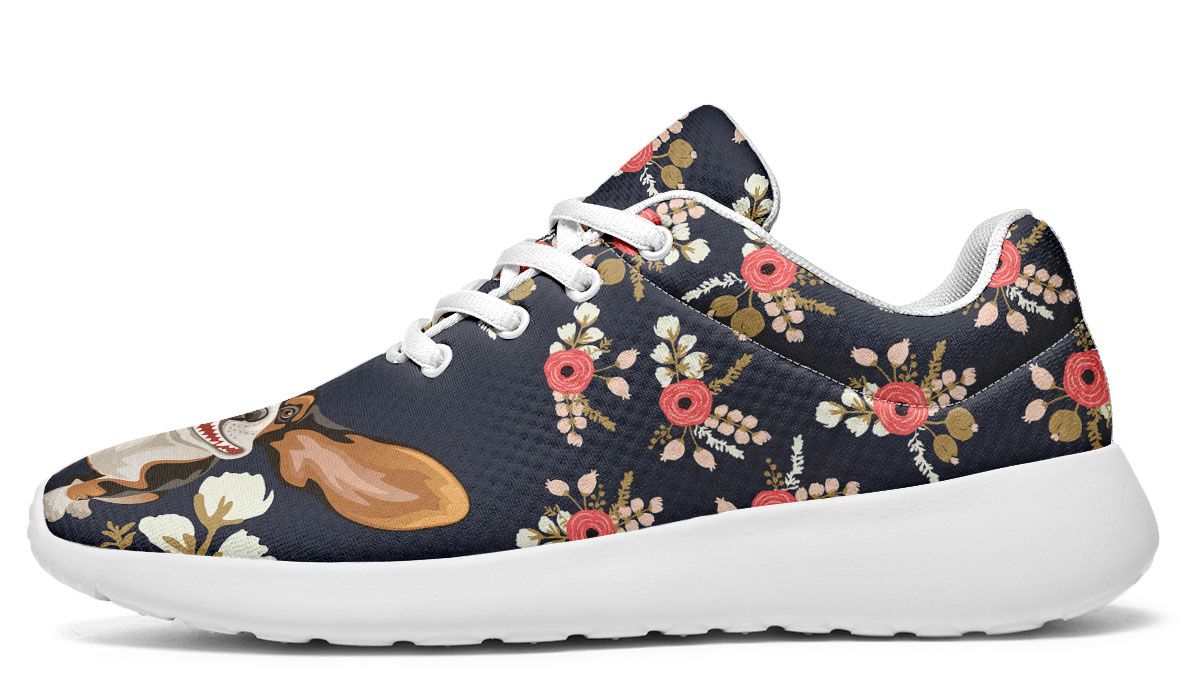 Floral Hound Sneakers