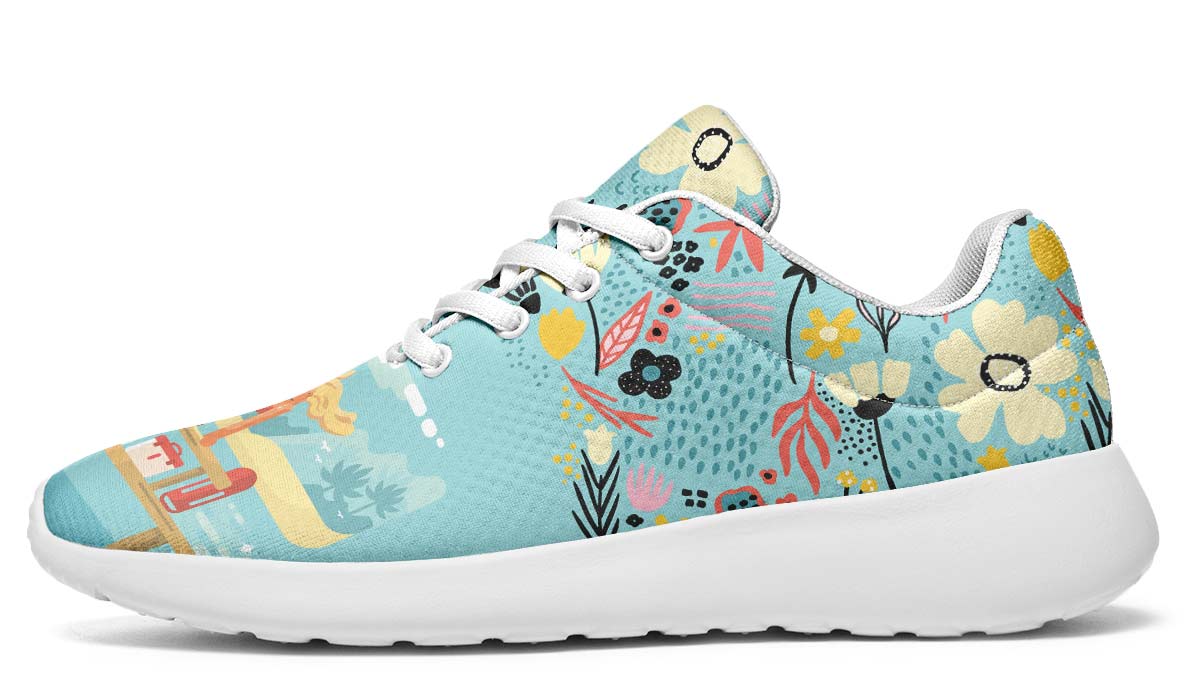 Floral Lifeguard Sneakers