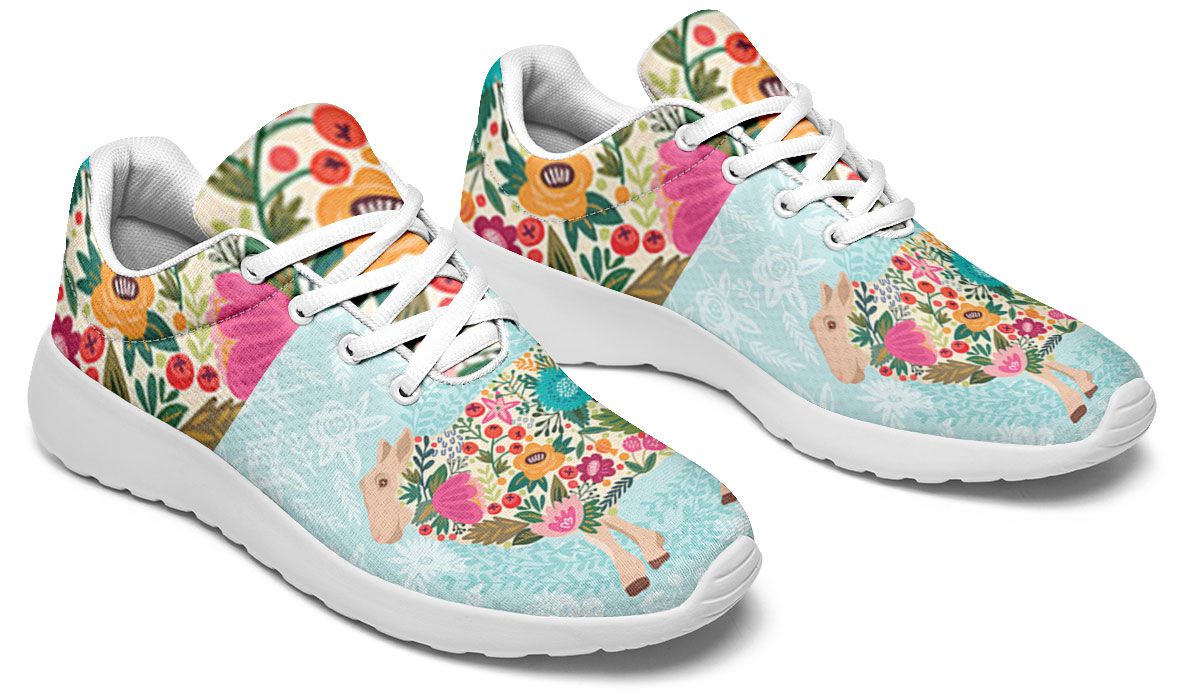 Floral Sheep Sneakers