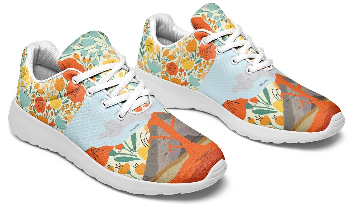 Floral Volcano Sneakers