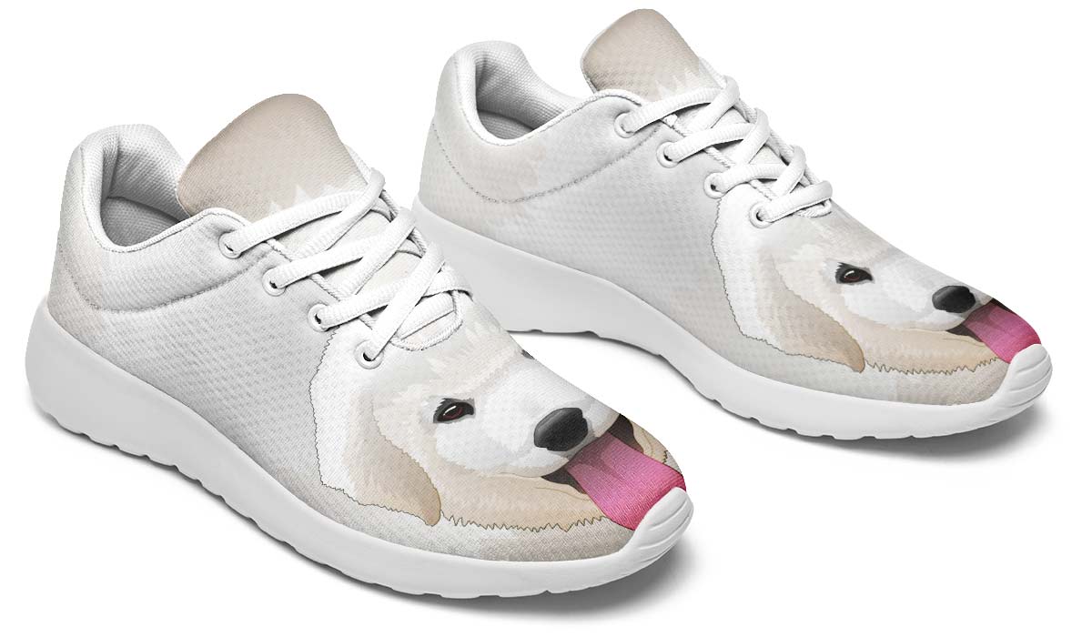Real Great Pyrenees Sneakers