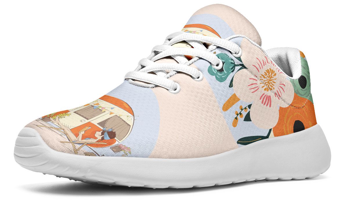 Happy store camper sneakers