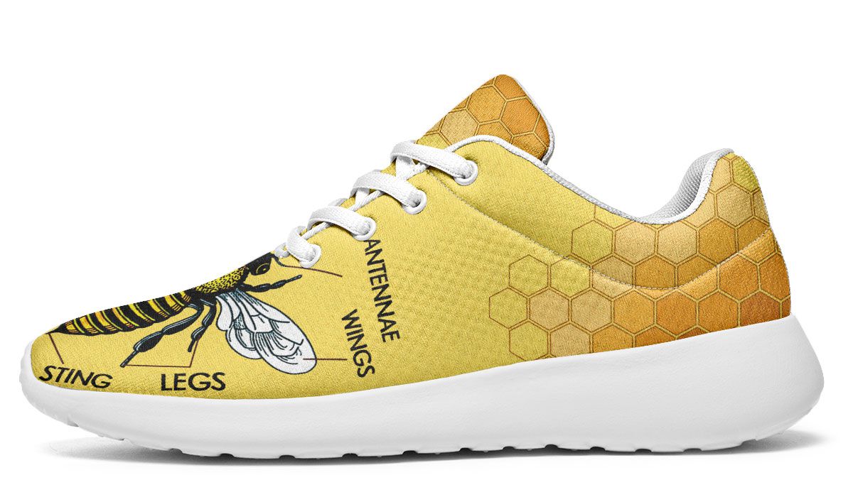 Honey Bee Diagram Sneakers