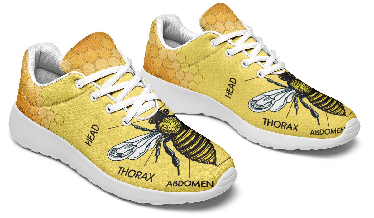 Honey Bee Diagram Sneakers