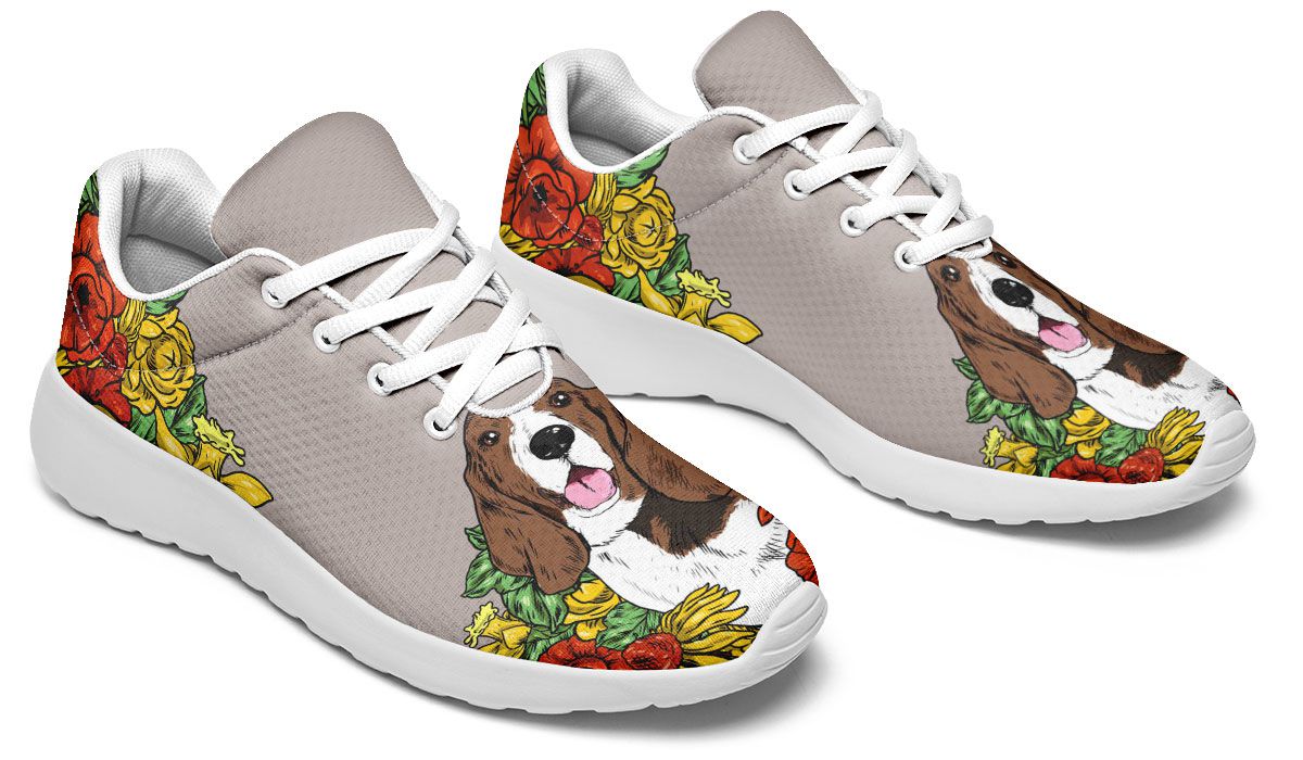 Illustrated Hound Sneakers