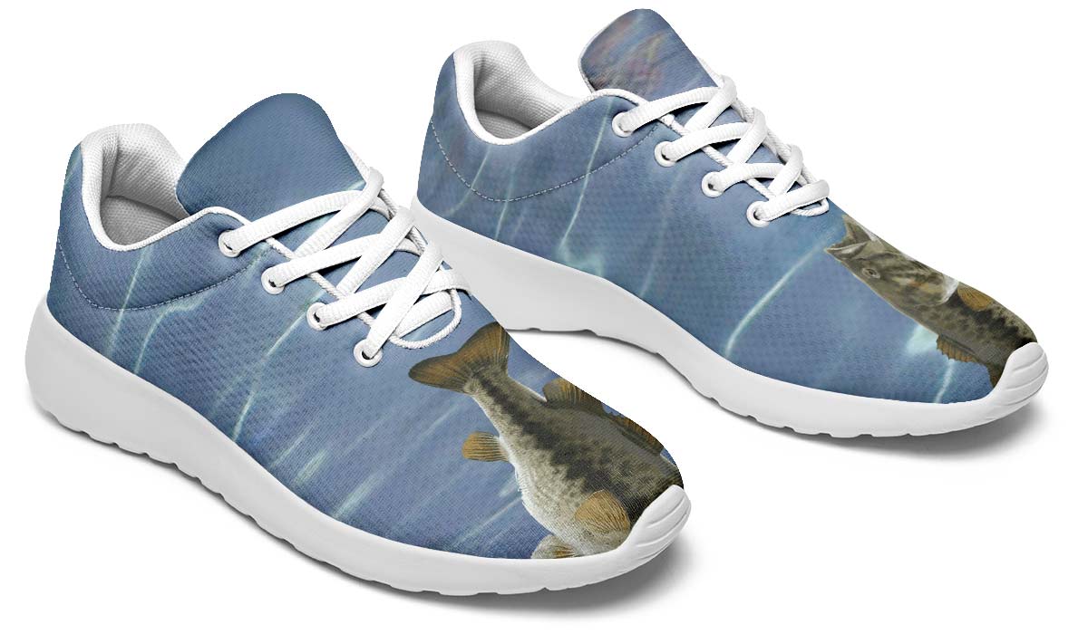 Large Mouth Bass Fishing Sneakers