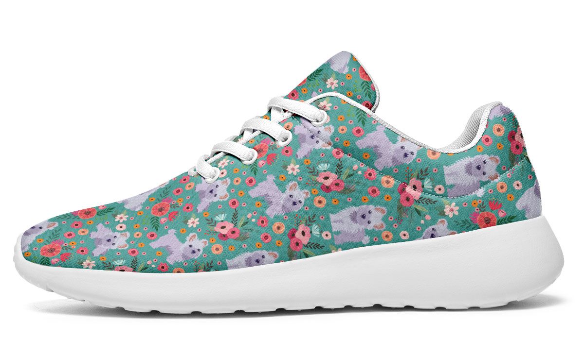 Maltese Flower Athletic Sneakers