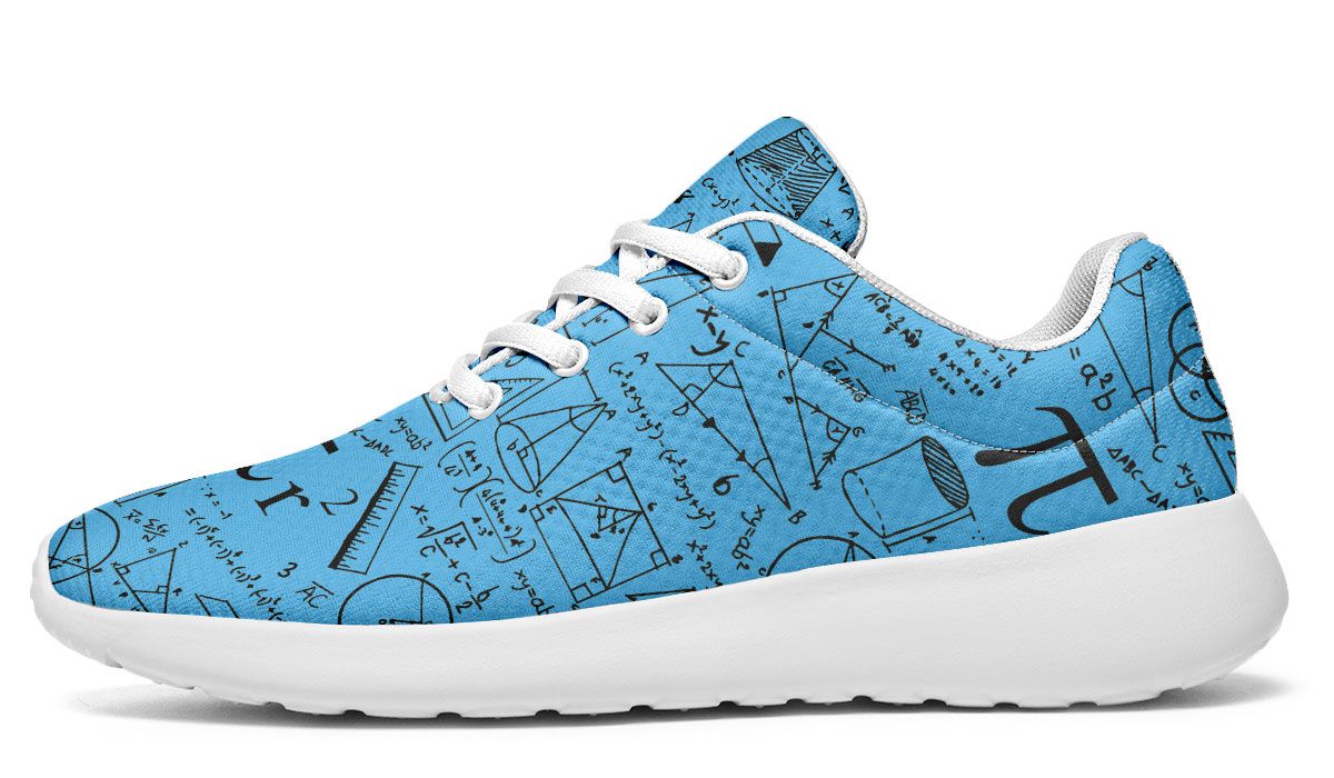 Math Blue Sneakers