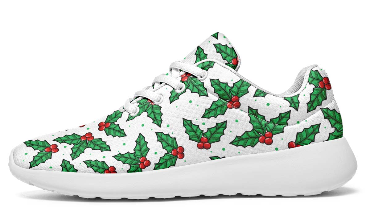 Mistletoe Pattern Sneakers