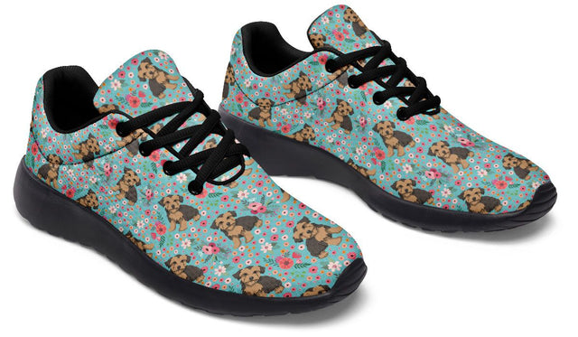 Morkie Flower Sneakers