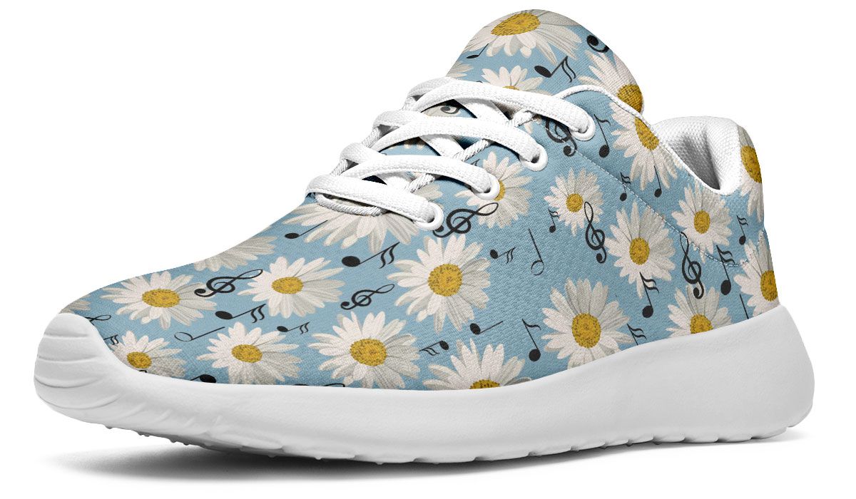 Musical Daisy Blue Sneakers