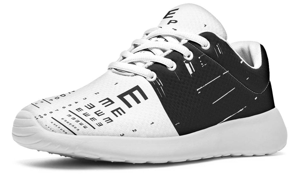 Optometrist Eye Chart Sneakers