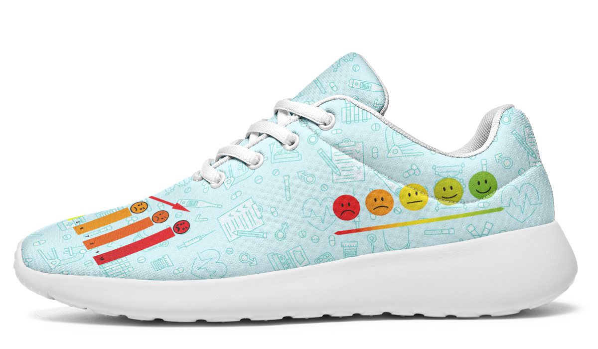Pain Scale Sneakers