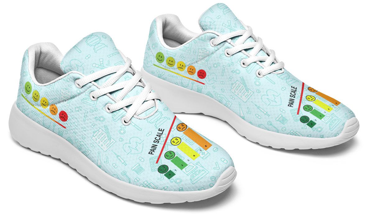 Pain Scale Sneakers