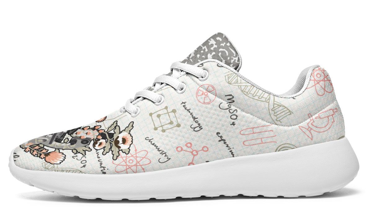 Pastel Floral Microscope Sneakers