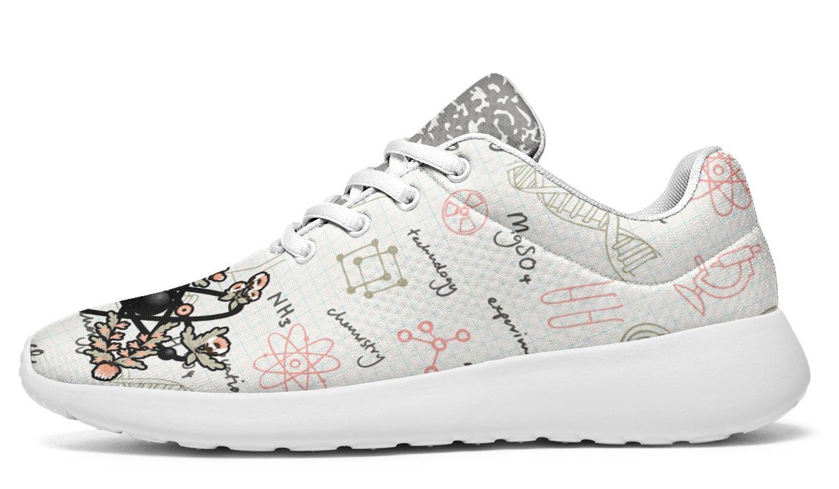 Pastel Floral Physics Sneakers