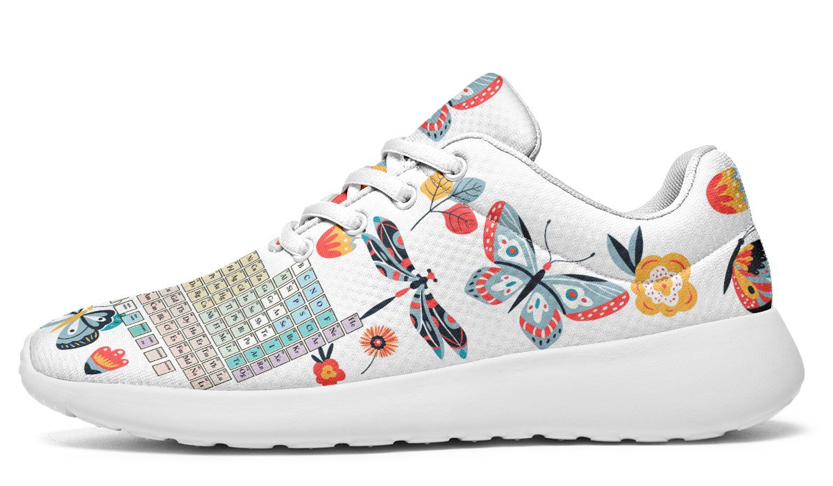 Periodic Table Butterflies Sneakers