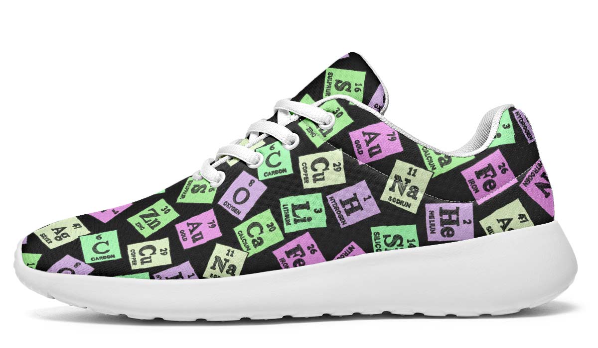 Periodic Table Pattern Sneakers