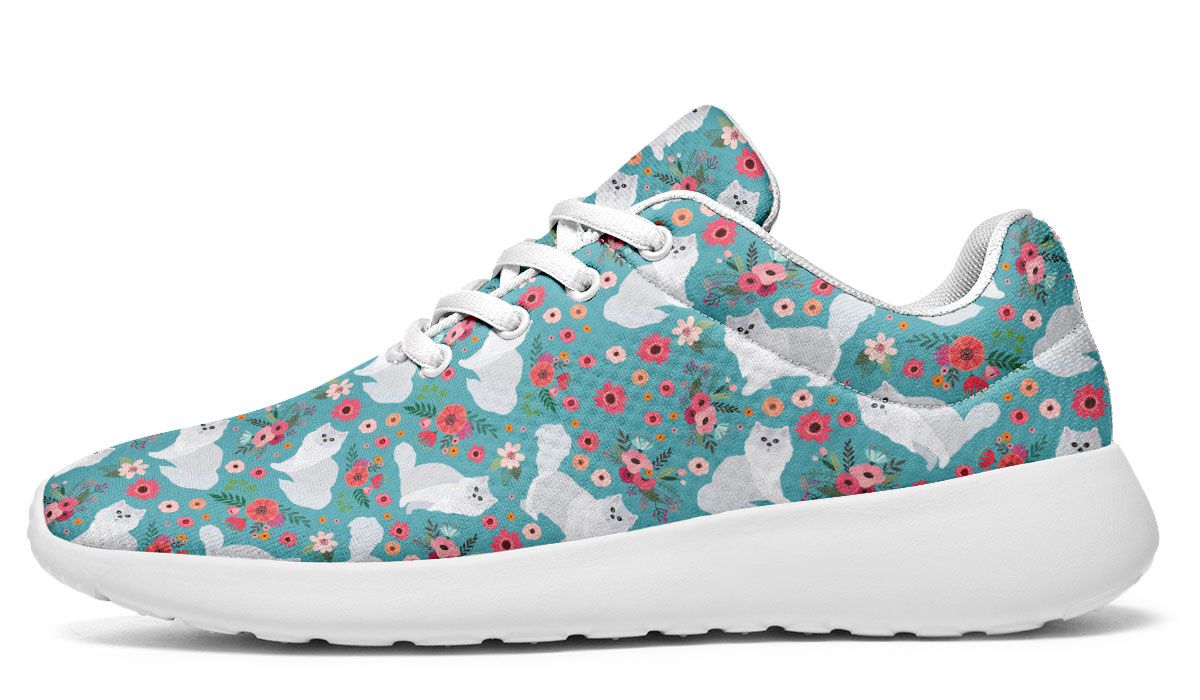 Persian Cat Flower Sneakers