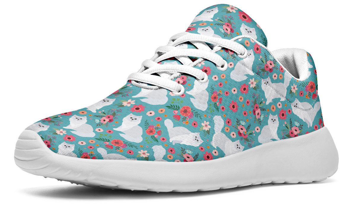 Persian Cat Flower Sneakers