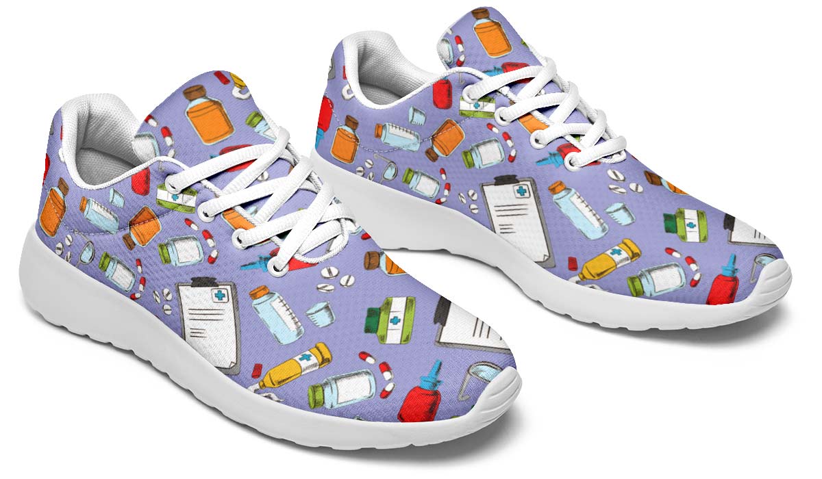 Pharmacy Pattern Sneakers