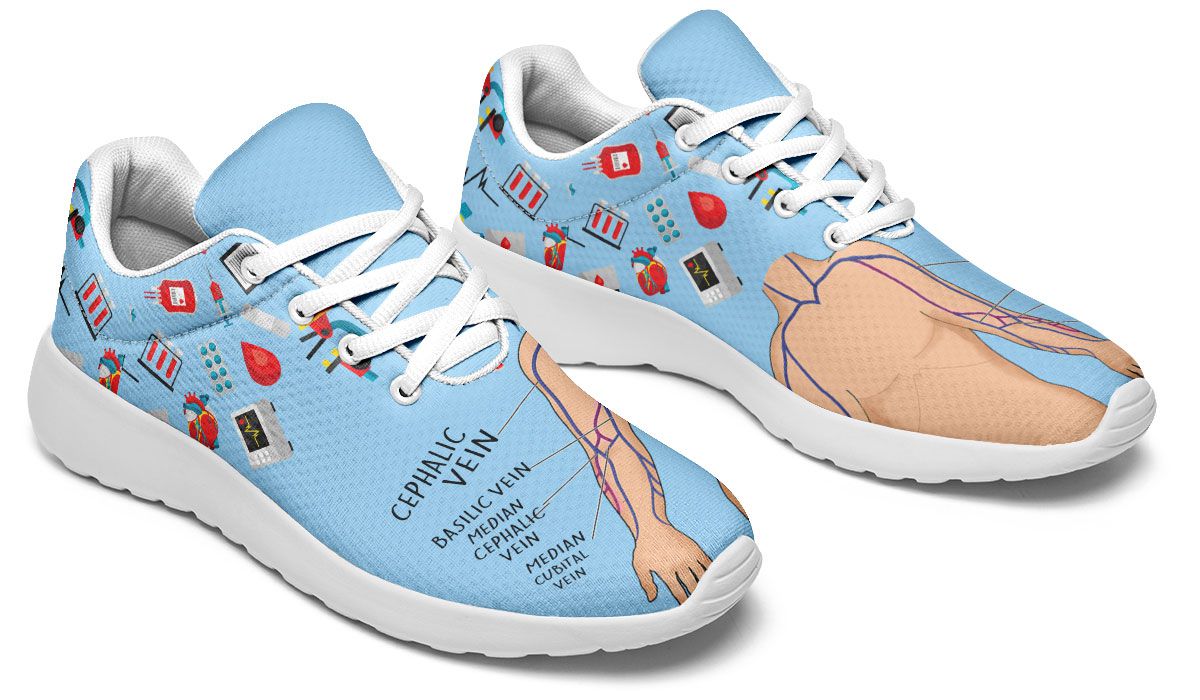 Phlebotomy Diagram Sneakers