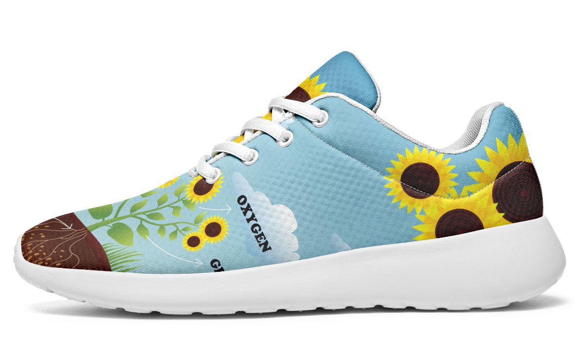 Photosynthesis Sunflower Sneakers