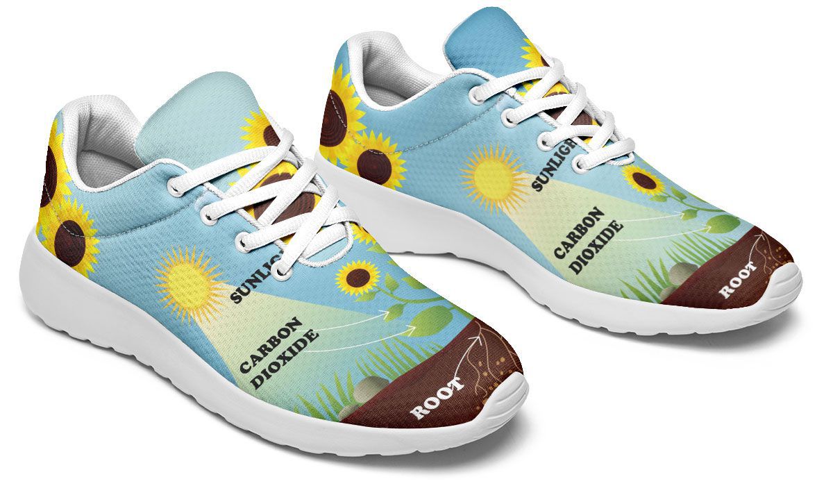 Photosynthesis Sunflower Sneakers
