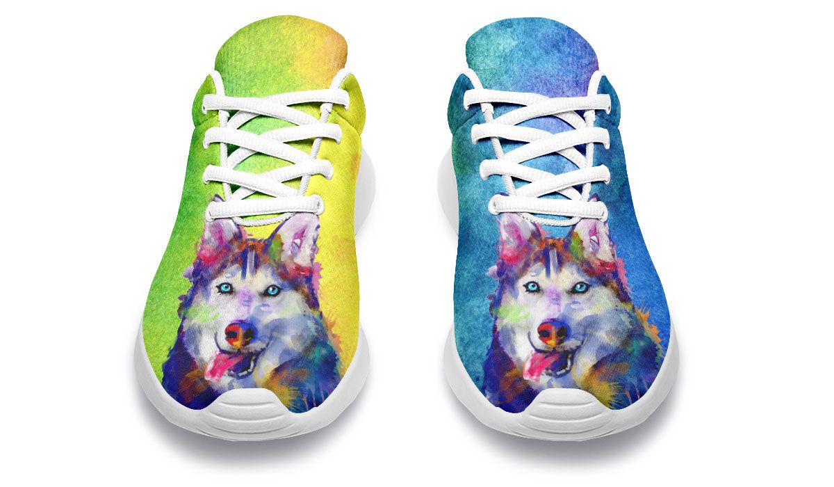 Rainbow Husky Sneakers