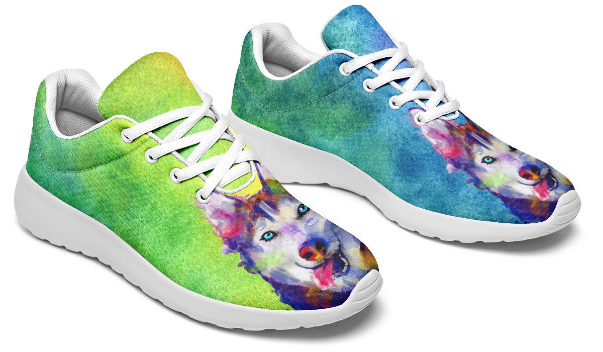 Rainbow Husky Sneakers