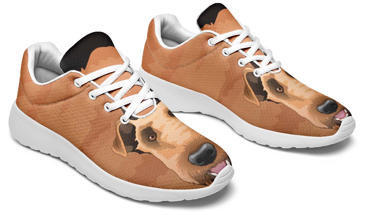 Real Airedale Terrier Sneakers