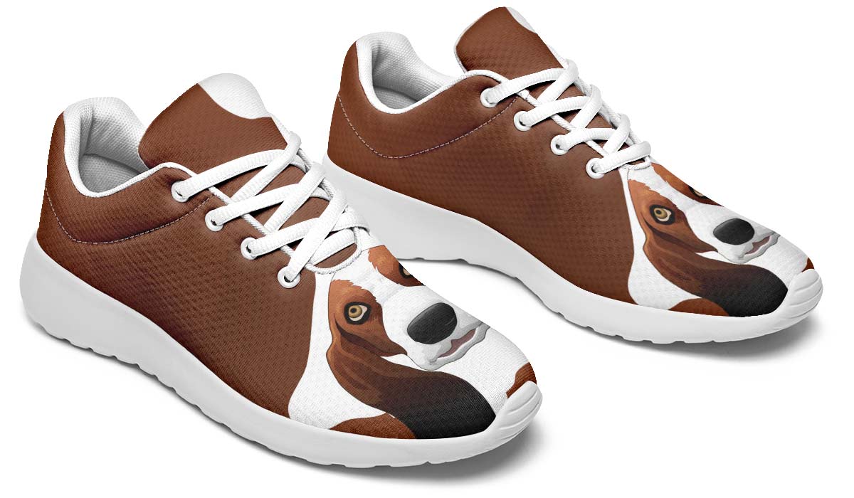 Real Basset Hound Sneakers