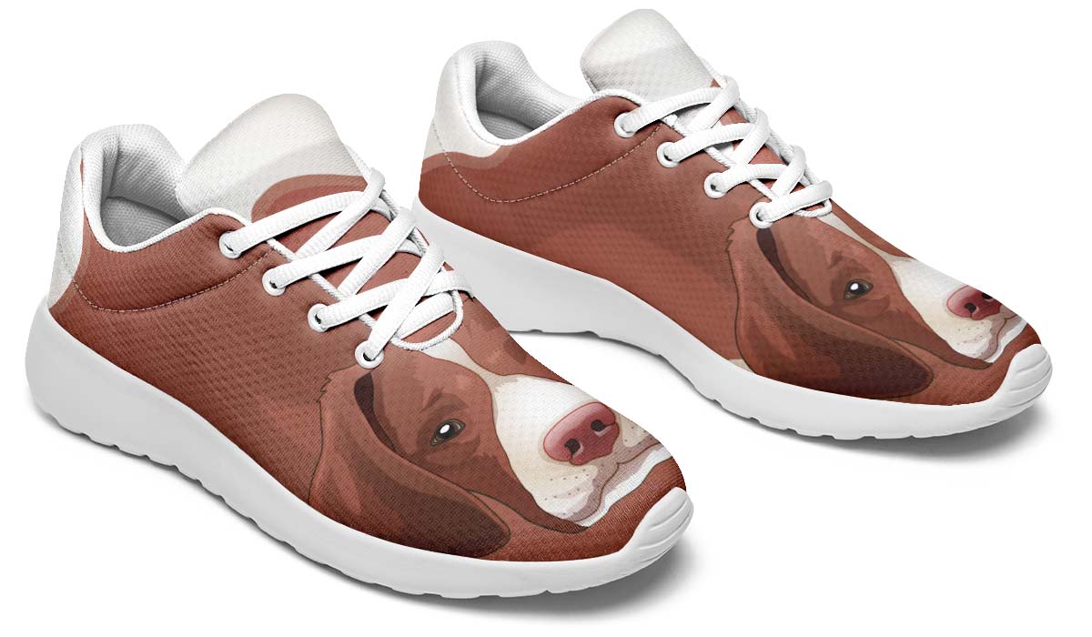 Real Brittany Spaniel Sneakers