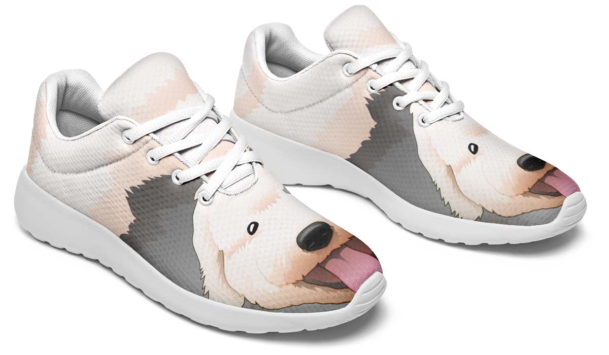 Real English Sheep Dog Sneakers